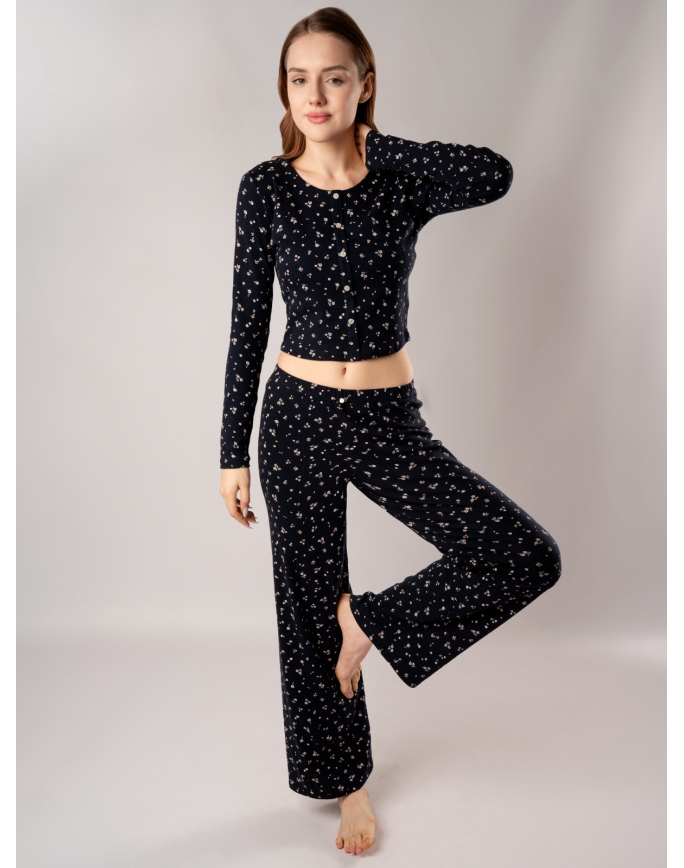 5152TCC Женская пижама (ДЛ.рукав+брюки) 5152TCC Женская пижама (ДЛ.рукав+брюки)